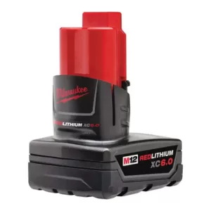 Milwaukee M12 12-Volt Lithium-Ion XC Extended Capacity 6.0Ah Battery Pack